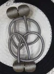 Grey and White Curtain Tiebacks - Home Interiors - 2