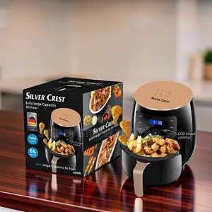 Silver Crest Digital Air Fryer 4/5/6/8L Touch Screen