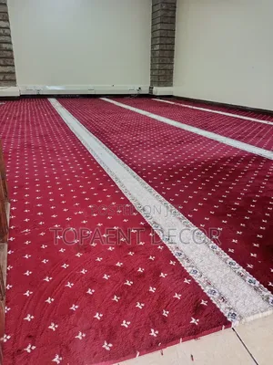 Maroon VIP Carpets for Mosques, Offices, and Altars
