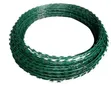 Galvanised Green 10m Razor Wire - 1