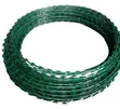 Galvanised Green 10m Razor Wire - 2
