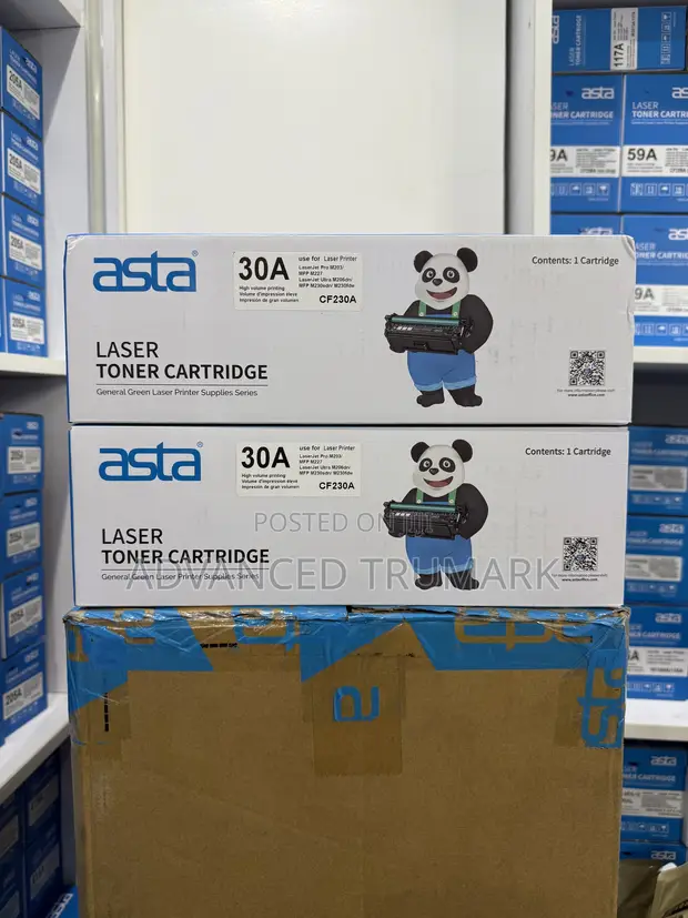 30A Asta Toner Cartridge for Laserjet Printers - 1