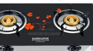 Globalstar 2 Burner Glass Table Top Cooker