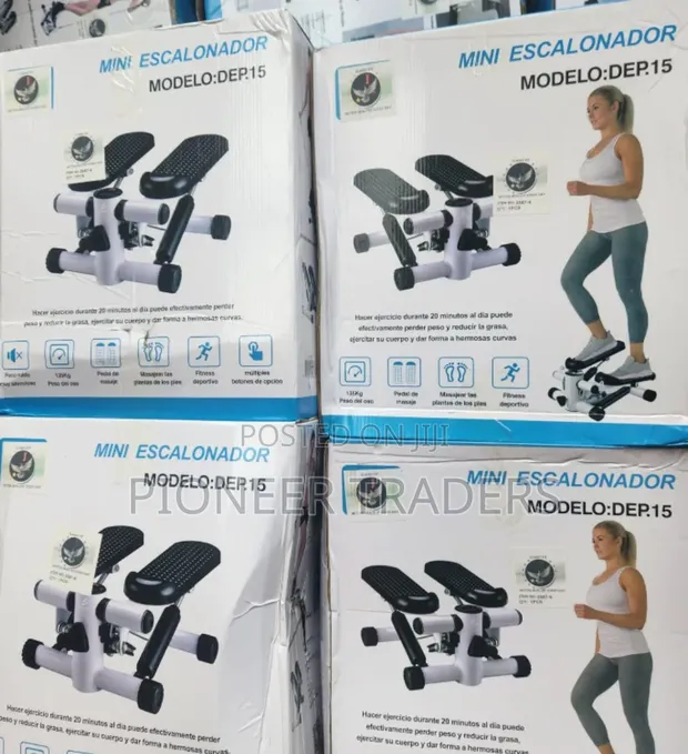 Mini Stepper Mpya na Resistance Bands - 1