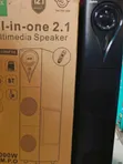 Syinix All-in-One 2.1 Powerful Bass Sound Bar - 2
