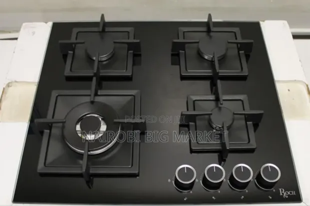 Roch 60cm 4-Burner Gas Hob - 1