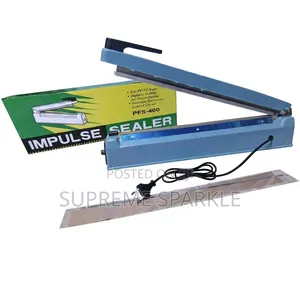 Heavy Duty 400mm Impulse Sealer Plastic Bag Heat Sealing Machine