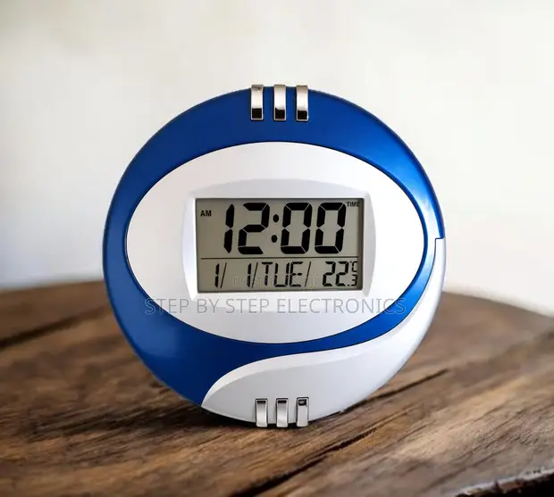Kadio Digital Clock - Table/Wall Mount, Modern Design - 1