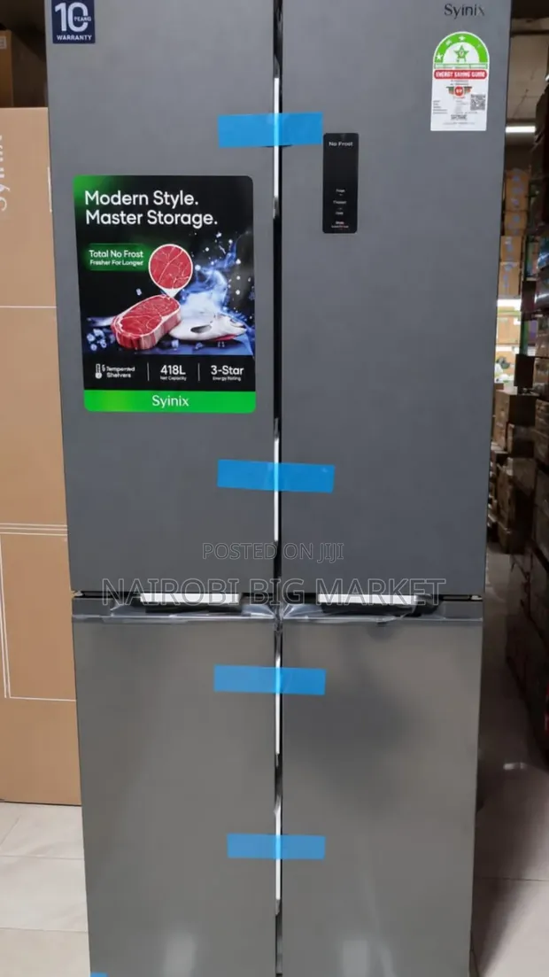 Syinix 421L 4-Door Fridge - 1