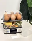 2-Layer Electric Egg & Food Steamer - 2
