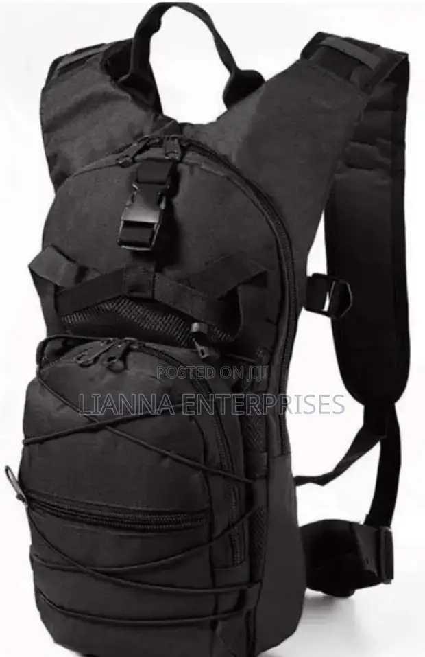 Black Tactical Hiking Bag - 1