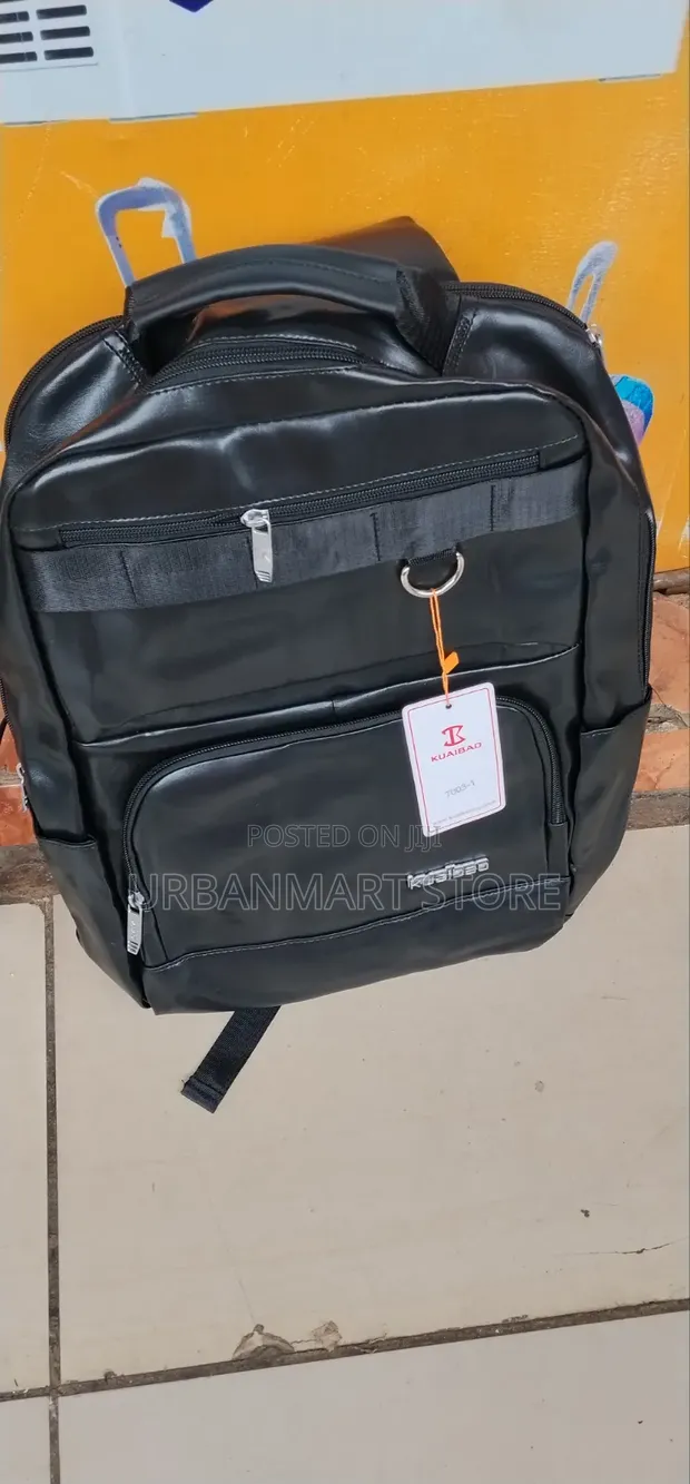Professional Leather Business Backpack 43cm - 1
