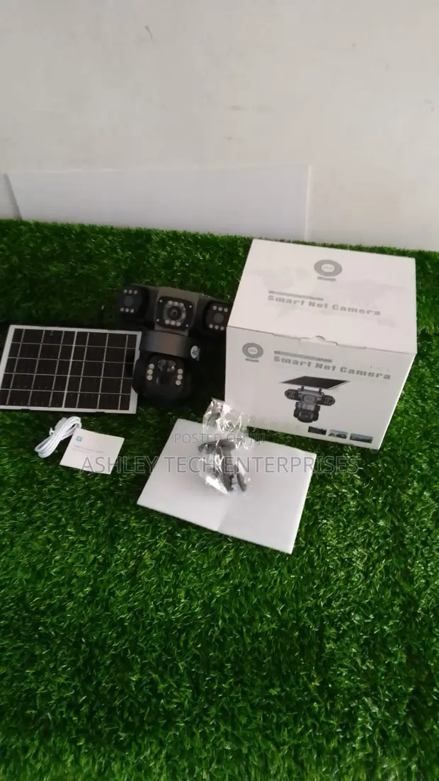 Ultimate Triple Lens VTS28 4G Smart Surveillance Camera - 1