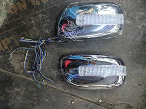 Toyota NZE/Probox/Premio Side Mirror Chrome Covers with Signal