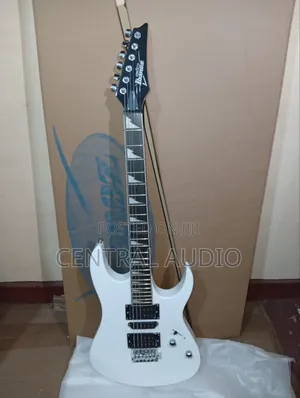 Ibanez Guitar Nyeupe ya Umeme