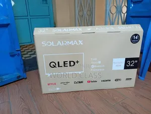 Solarm​ax 32'' QLED+ Frameless Smart TV - FHD