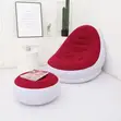 Inflatable Lazy Sofa Set with Footrest - 1