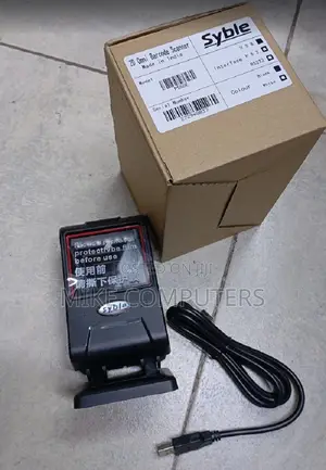 1D/2D Desktop Barcode Scanner with Table Stand