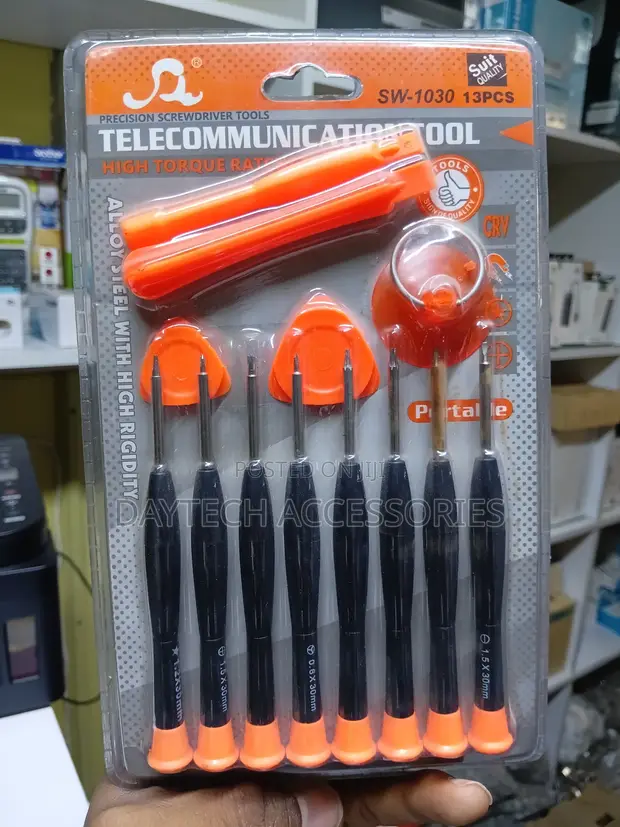SW-1030 Precision Screwdriver Set - 13pcs Professional Repair Tool Kit - 1