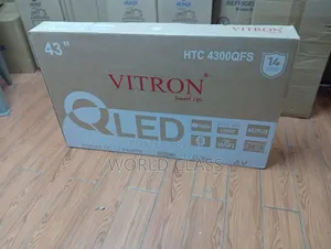 Vitron 43'' QLED Android Smart TV - HTC 4300QFS, Full HD