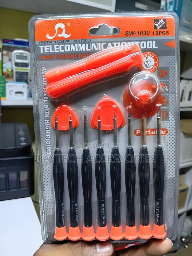 13-Piece Phone Repair Screwdriver Tool Set - 1