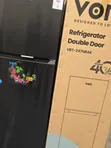 Von 247L No Frost Double Door Fridge - 2