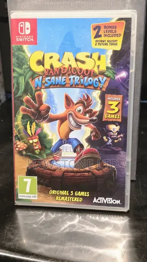 Crash Bandicoot and the N. Sane Trilogy - Nintendo Switch