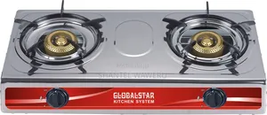 Globalstar 2 Burner Stainless Steel Table Top Cooker