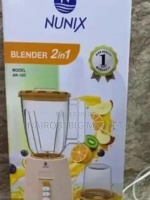 Nunix AK-100 2-in-1 Blender with Grinding Machine