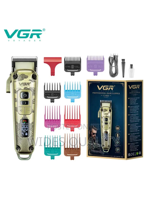 VGR V-005 Professional Cordless Hair Clipper - 1