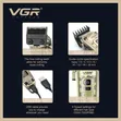 VGR V-005 Professional Cordless Hair Clipper - 2