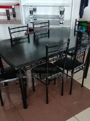 Meza ya Kula ya Kifahari ya Viti 6