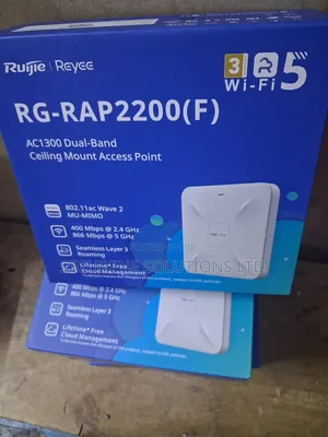 Ruijie RG-RAP2200F AC1300 Wi-Fi 5 Ceiling AP