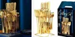 24 Pieces Gold Cutlery Set - 1