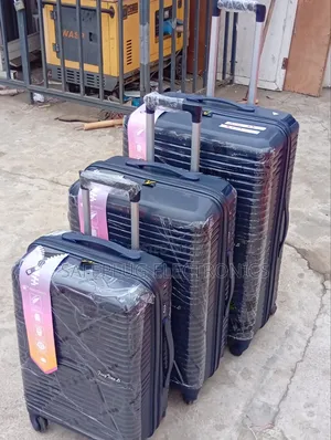 3-Piece Luggage Set - Durable Travel Suitcases