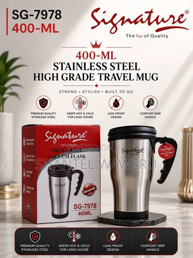 GE 400ml Travel Mug - Brand New - 1