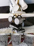 Grey Tea Cups/Mugs (Set of 4) - 1