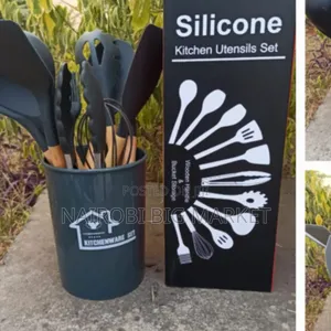 12 Pcs Silicone Spoon Set