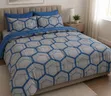 6x7 Duvet Set - 4 Piece Bedding - 2