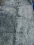 Blue and Grey Fluffy Carpet - 2