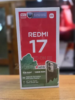 New Xiaomi Redmi 17 128GB Black