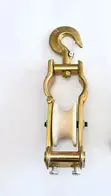 Heavy-Duty Overhead Cable Pulley with Hook - 1