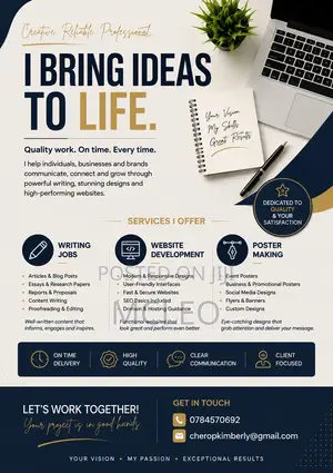 Academic Writing, Poster Design & IT Services