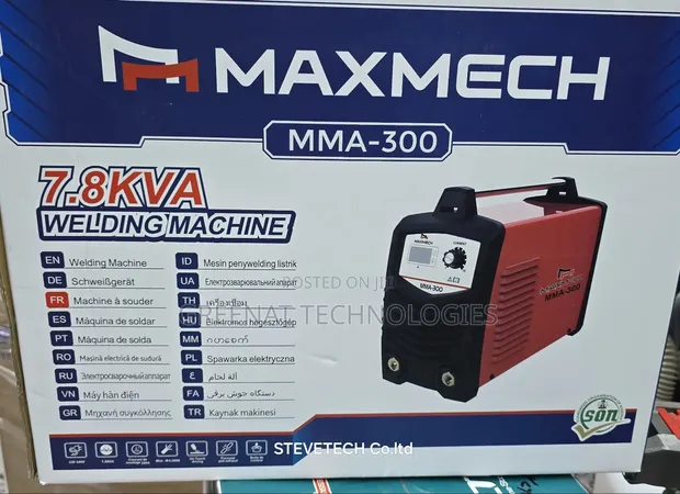 Maxmech MMA-300 7.8KVA Inverter Welding Machine - 1