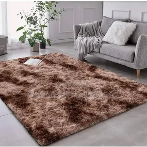 Hand Washable 5x8 Brown and Grey Carpets