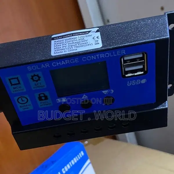 30A PWM Solar Charge Controller - 1