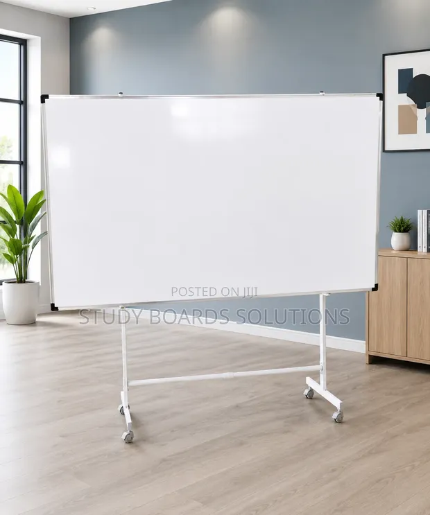 180x120cm Standard Classroom/Meeting Whiteboard with Stand - 1