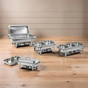 11L Stainless Steel Triple Chafing Dish for Catering