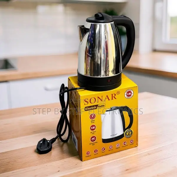 2 Litre Stainless Steel Electric Kettle - Rahisi Kushika - 1