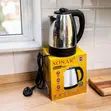 2 Litre Stainless Steel Electric Kettle - Easy Grip - 2